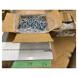 50LBS 2-1/2" HEX HEAD LAG SCREWS ZINC