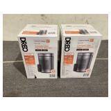 LOT OF 2 Dreo Space Heaters for Inside, Portable Electric Heater for Home with Thermostat, 1-12H Timer, Eco Mode and Fan Mode