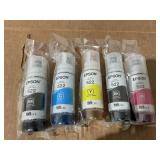 LOT OF 5 Epson T522 Ink