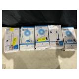 LOT OF 5 Waterpik Cordless Water Flosser, Battery Operated & Portable for Travel & Home