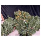 9 ft Pre-Lit Woodlake Spruce Artificial Christmas Tree with 850 Color-Changing LED Lights and Stand, by Holiday Time