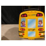 CoComelon School Bus Ride-on with Letters, Numbers, & Music