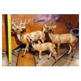 Set of 3 Deer Figurines