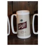 Set of 6 Schlitz Beer Mugs with Classic Design