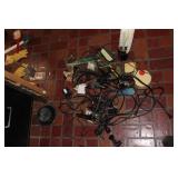 Lot of Assorted Garden and Decorative Items Including Foliage and Accessories