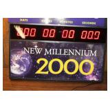 Countdown Timer Display - New Millennium 2000 Theme