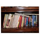 Collection of 20 Cookbooks and Novels