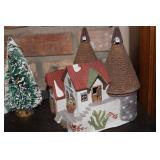 Dickens Village Series Decorative Houses and Accessories Set