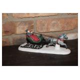 Department 56 Heritage Village Collection Sleigh with Couple Figurine