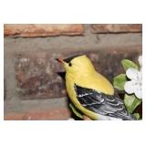 American Goldfinch Porcelain Figurine by Crier