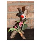 Limited Edition National Audubon Society Scarlet Robin Figurine by Arthur Singer