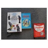 Set of 3 Bird and Humor Books - North American Birdfeeder Handbook, Birds of North America, Laughter: The Best Medicine