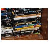 Large Collection of 100 Assorted DVDs and Blu-rays