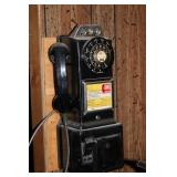 Vintage GTE Rotary Payphone with 911 Operator Feature