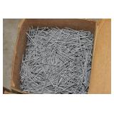 Mixed Lot of Galvanized Nails in Two Boxes - Total 56 lbs