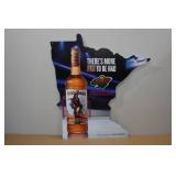 Captain Morgan & MN Wild Raised Metal Sign