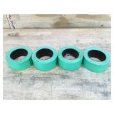 Lot of 4 - Rolls of Green Masking Tape