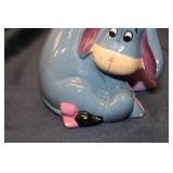 Disney Eeyore Ceramic Bank - Vintage Eeyore Figurine