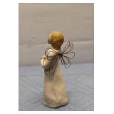 Set of 3 Willow Tree Figurines - Family and Angel Collection