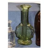 Collection of 5 Vintage Glass Bottles, Various Designs