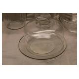 Set of 4 Assorted Glass Storage Containers and Cloche