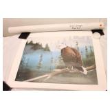 Silent Strength Signed Eagle Print by Leo Stans, Limited Edition 55/1000