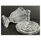 Baccarat Crystal Footed Dish