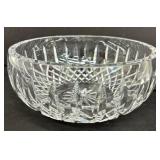 Waterford Crystal Bowl and Waterford Rectangular Platter