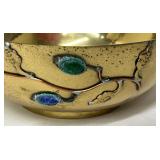 Vintage Chinese Brass Tobacco / Snuff Box, Jeweled Bowl, Enameled Box and More!