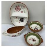 Vintage Stangl Pottery Carnival Dishware