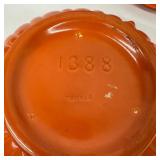 Vintage Stangl Pottery Orange Dishware