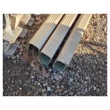 Lot of 3 Gutter Downspout Extensions - 10 Feet