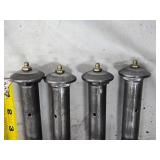 Set of 4 Heavy-Duty Equalizer Bolts with Lock Nuts and Grease Zerk