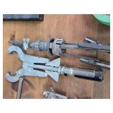 Set of 4 Vintage Metal Tools Including PowerBolt Tool