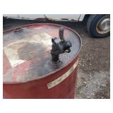 55-Gallon Mobil Delvac 1350 - 50 Weight Motor Oil Drum - Nearly Full