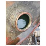 55-Gallon Mobil Delvac 1350 - 50 Weight Motor Oil Drum - Nearly Full