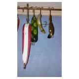 Collection of 12 Vintage Fishing Lures - Assorted Styles and Colors