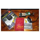 Fishing Accessories including ProTemp Temperature Monitor, Compass, and More