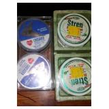 Vintage Fishing Line (13 Spools) - Braided and Monofilament