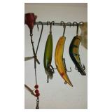 Collection of Vintage Fishing Lures - 13 Assorted Pieces