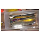 Assorted Fishing Lures Lot - Colorful Trolling Lures