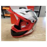 LS2 Gate YOUTH Helmet - White/Red/Black - Medium YOUTH