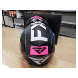 FXR Clutch EVO LE Helmet - Black/Blue/Purple/Pink/White - XL