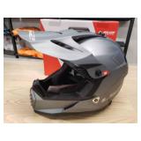 LS2 Gate YOUTH Two Face Helmet - Matte Black/Gray - YOUTH Medium