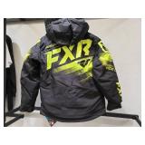 FXR YOUTH Boost Jacket - Black/Hi vis - 14