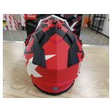 Caslte YOUTH Mode MX Helmet - Matte Red/Black/White - YOUTH Medium