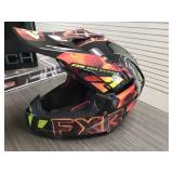 FXR Clutch EVO LE Helmet - Black/Orange - Large