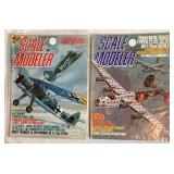 Scale Modeler Magazines and 1 Military Modeler Magazine from 1971-1975