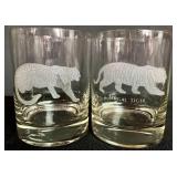 Luminarc Endangered Species Animals Etched Clear Dinnerware Set