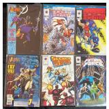 Valiant Comic Books plus trading cards - 85 Books